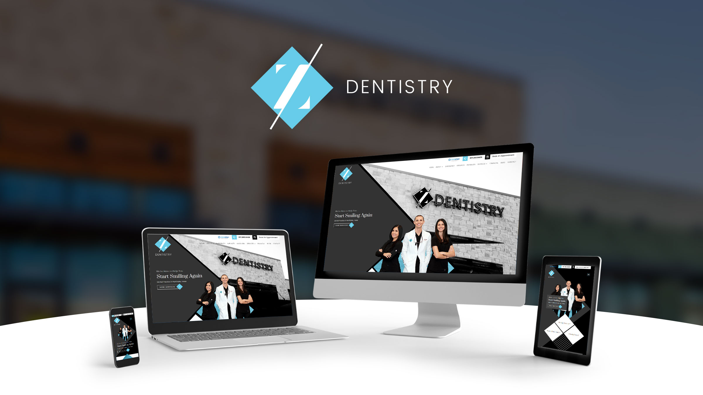 New Website Launch for Z Dentistry!